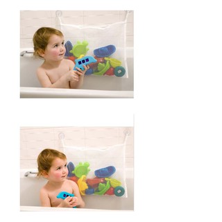 兒童洗澡 戲水 玩具收納袋 吸盤浴室掛袋 玩具袋 兒童洗澡戲水玩具收納袋 網眼玩具袋子