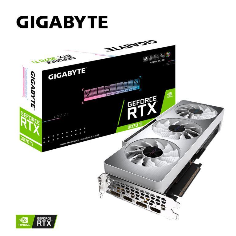 GeForce RTX™ 3070 Ti VISION OC 8G 顯示卡 顯卡