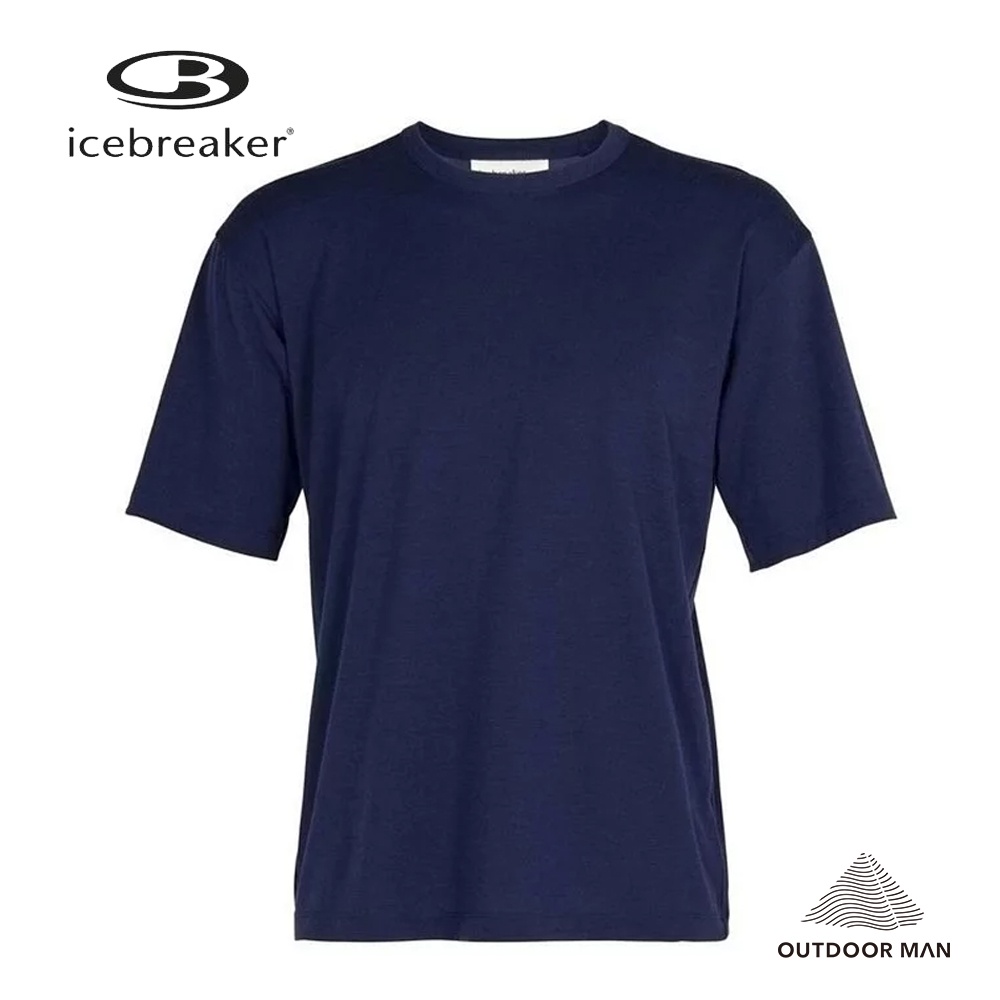[Icebreaker] 男款 Big Tee寬版圓領短袖上衣 (IB0A55YJ-466)