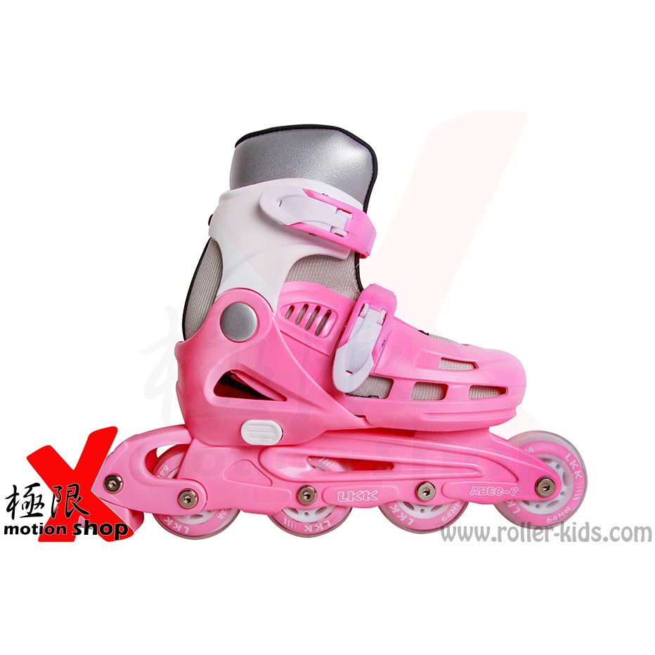 【台南極限直排輪】硬殼兒童伸縮直排輪鞋 910-1 P