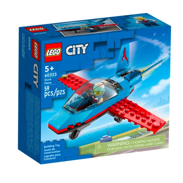 『現貨』 LEGO 60323	City-特技飛機      盒組     【蛋樂寶】