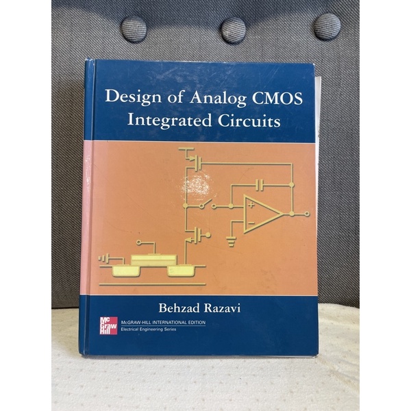 Design of Analog CMOS Integrated Circuits 初版 2001年