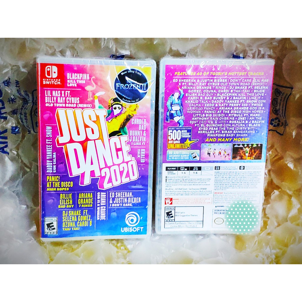 當日出貨 Just Dance 2020 舞力全開 美版 中文 全新未拆 Nintendo Switch