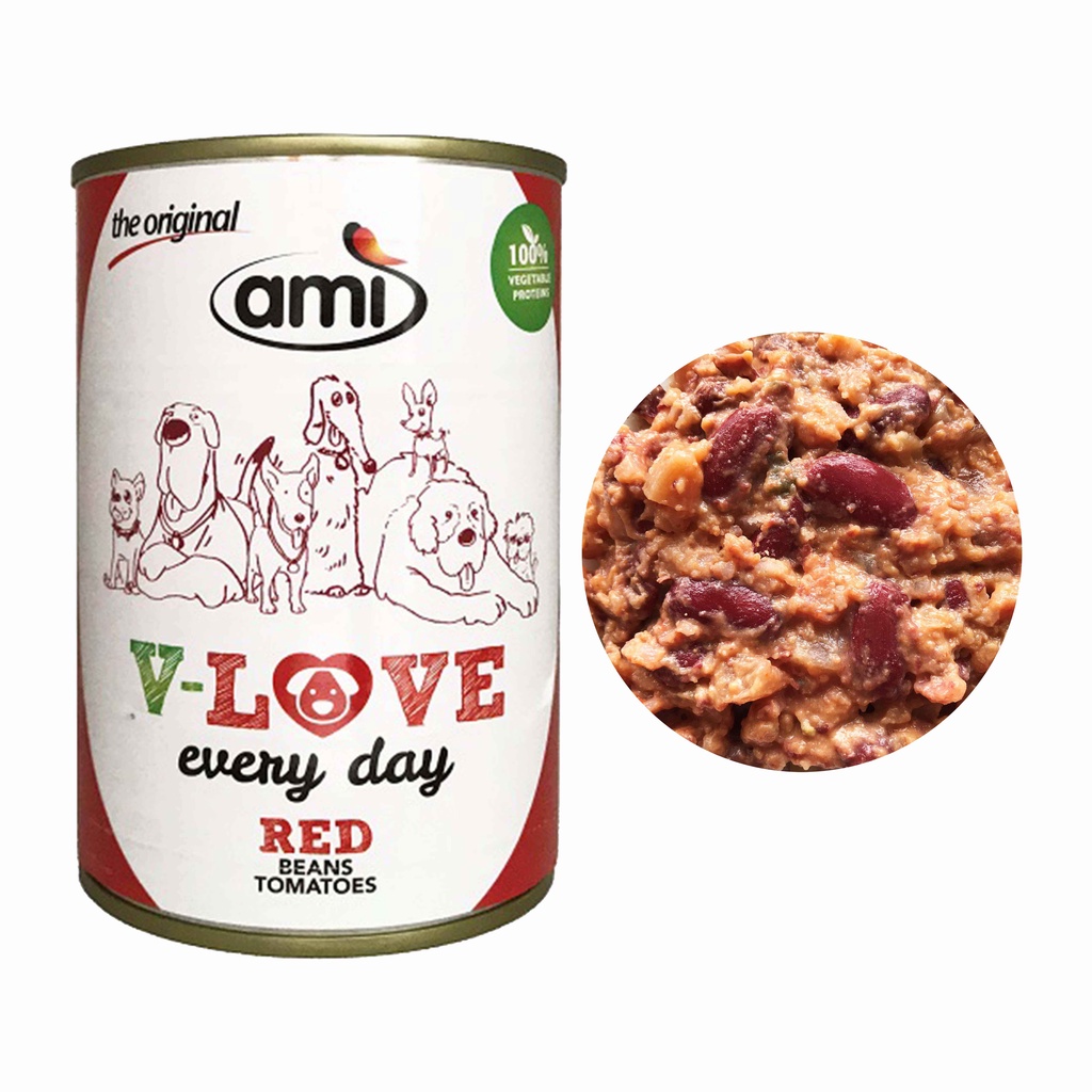 AMI 阿米素食狗罐頭(400g) 義大利原裝進口