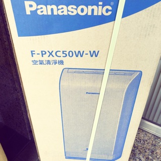 全新 Panasonic 國際牌空氣清淨機12坪 F-PXC50W-W