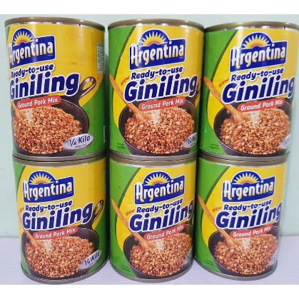 ［印尼批發］ARGENTINA GINILING GROUND PORK MIX豬肉燥罐頭 250g