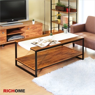 RICHOME 福利品 TA-342 TA-357 極簡風茶几 (長120CM) 辦公桌 茶几 桌子 電腦桌 咖啡桌