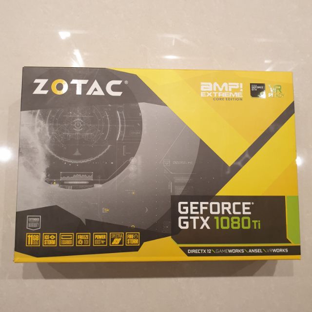 ZOTAC GTX 1080Ti amp extreme 11G GDDR5X