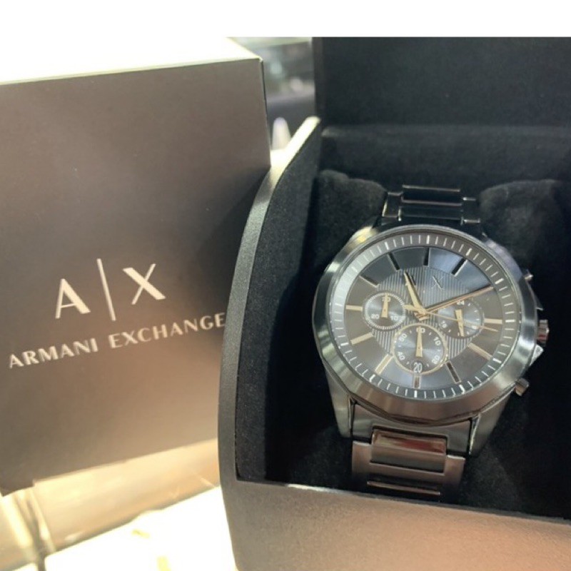 【WK.手錶】Armani Exchange AX2639 精品男錶 Drexler三眼計時不鏽鋼帶 原廠保固/防水