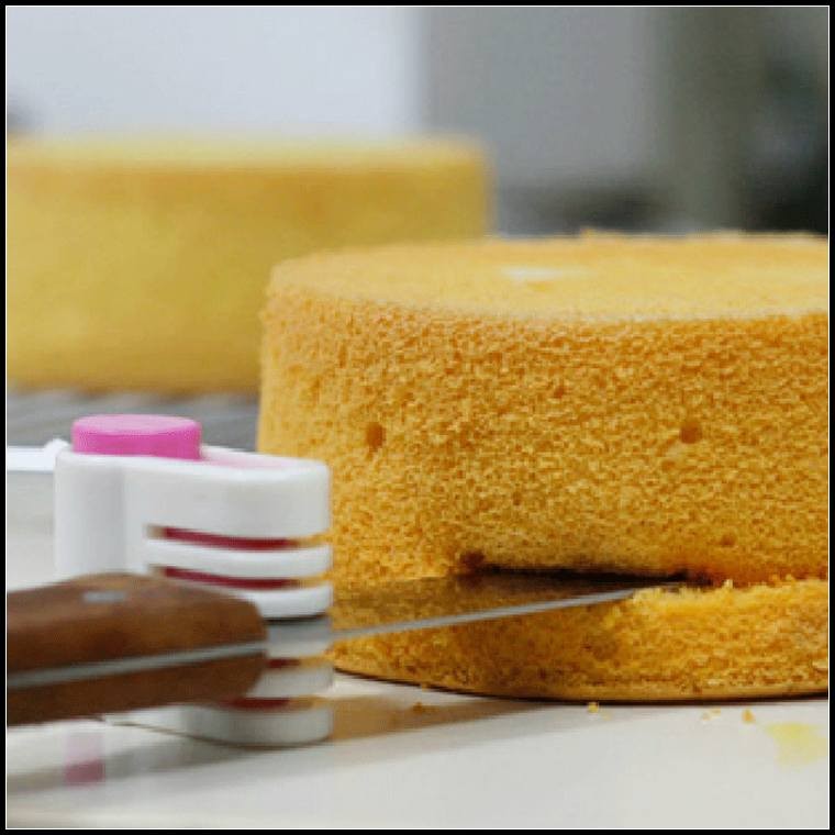 蛋糕分片 蛋糕切割器 蛋糕切片器 蛋糕分割器 一對入不銹鋼彈簧 不含刀片~咕咕烘培~