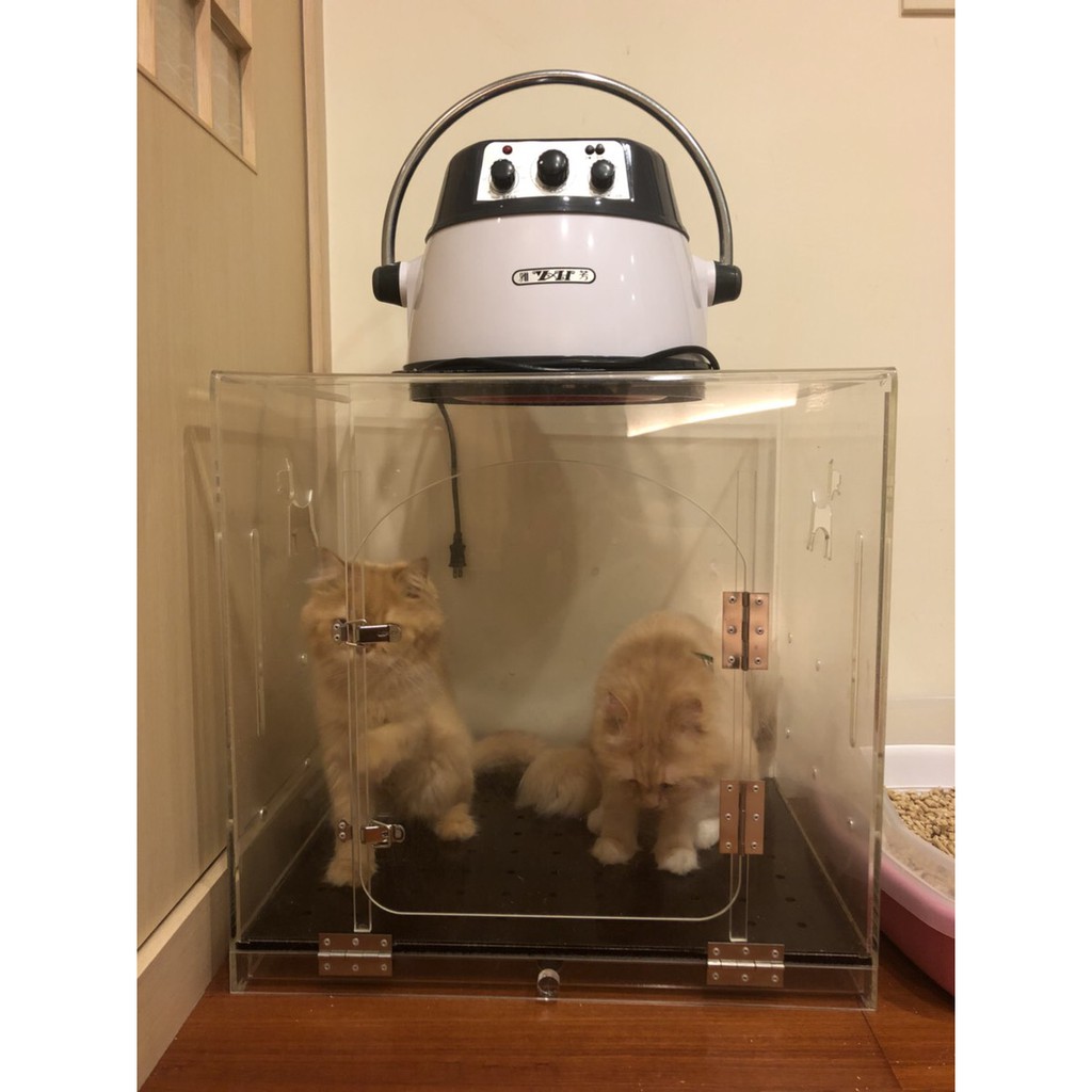 二手/鴻鷹專業寵物烘箱專業寵物烘箱 + 雅芳負離子冷熱多功能寵物烘毛機 /中小型犬貓適用