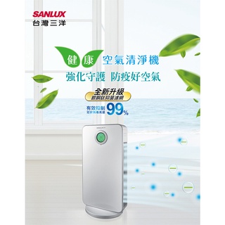 SANLUX 臺灣三洋 PM2.5 HEPA加銀銅鈦濾網 16坪空氣清淨機 ABC-R16ACT