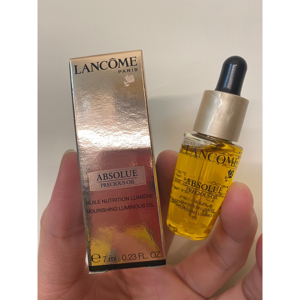 LANCOME 蘭蔻 絕對完美極緻活化玫瑰油精粹 7ml 美容油 玫瑰油 臉部美容油 全新品 專櫃公司貨 小物