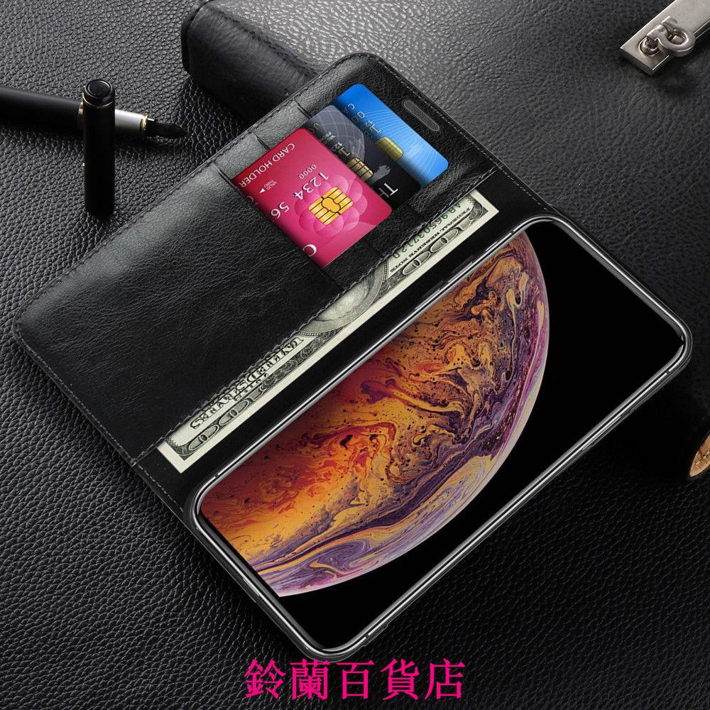 （鈴蘭百貨店） 蘋果XR XS max真皮手機皮套xr保護套新款iphone XS手機套書本式側掀翻蓋手機殼愛瘋X商務