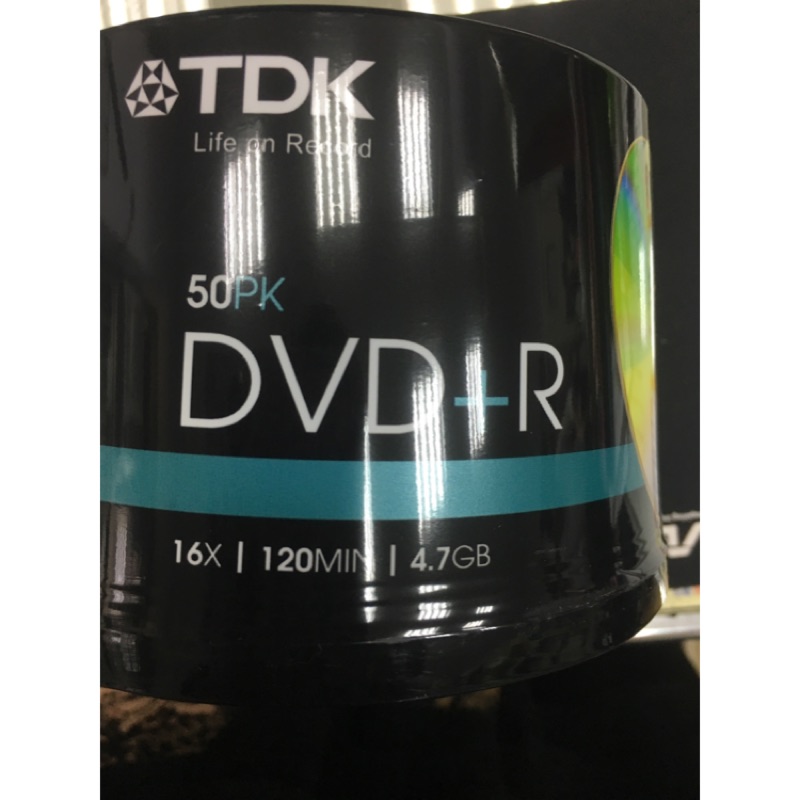 TDK DVD+R光碟燒錄片