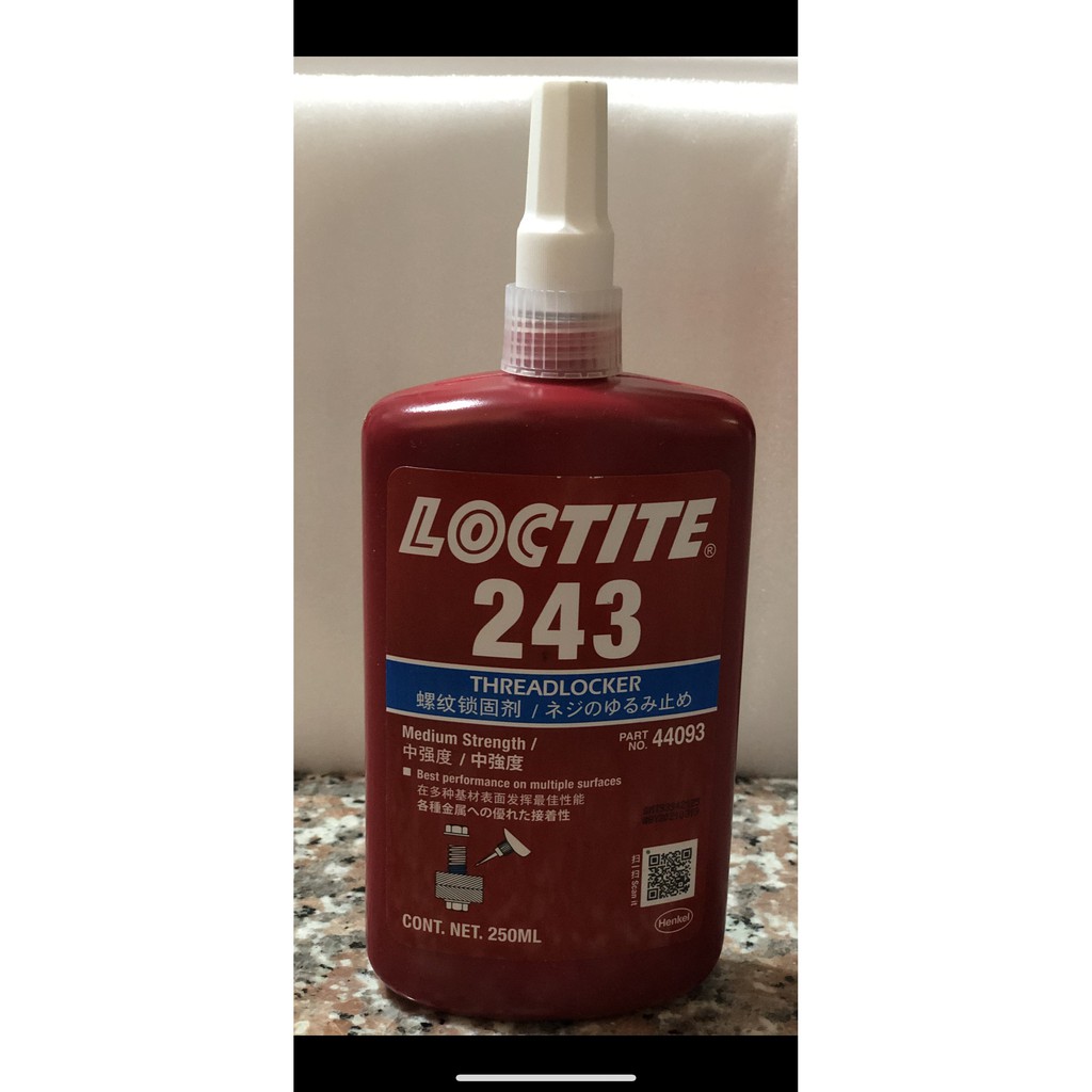 LOCTITE243（250ml）螺絲固定劑