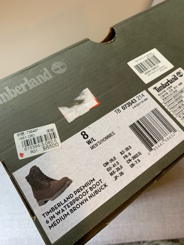 Timberland 二手(附鞋盒) | 蝦皮購物