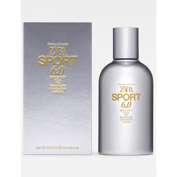 Zara man SPORT 6.0香水 zara男性香水 淡香水 香氛 男香 男士香水~100ml～生日禮 情人節禮物