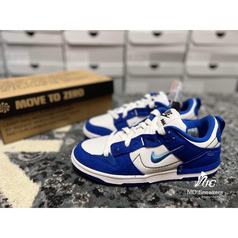 ✤ NIC_Sneakers ✤ Nike Dunk Low Disrupt 2 寶石藍休閒鞋DH4402-102