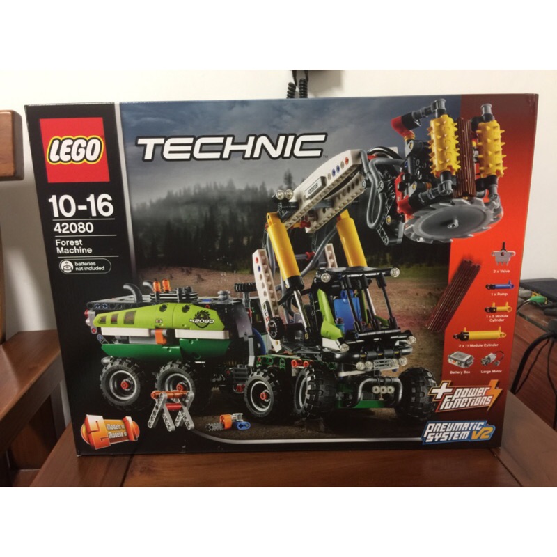 Lego TECHNIC 42080 樂高科技系列  森林伐木工程車