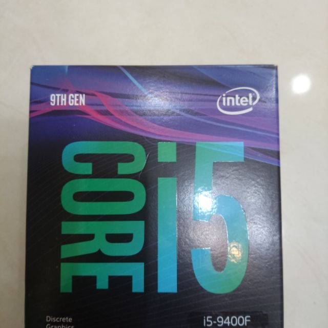 全新 捷元公司貨 Intel 九代 Core i5-9400F