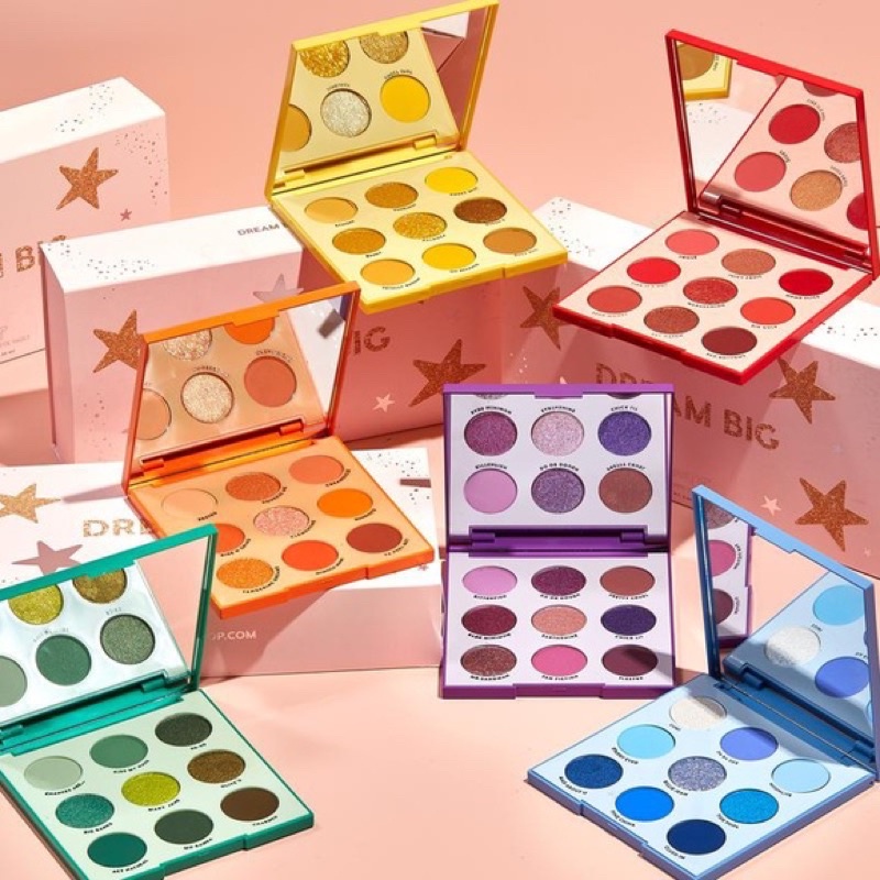 ✨新包裝✨  現貨🌰Colourpop 9色眼影盤 blue moon pleasure luck squeeze