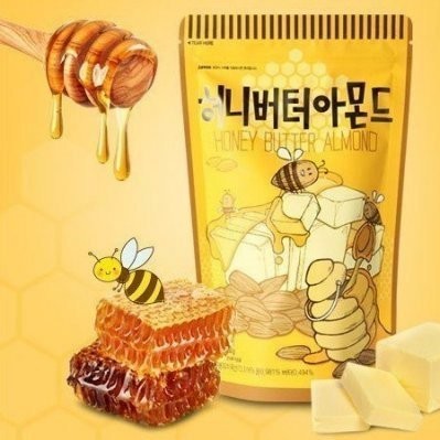 韓國代購 韓國人氣零嘴 Tom's Gilim 蜂蜜奶油杏仁果 250g 特大包