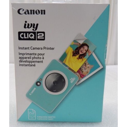 【隔日配】佳能 Canon ivy CLIQ 2 口袋相印機 拍立得 自拍 免墨水 zink 2503