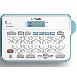 (附發票)EPSON LW-K200BL 可攜式標籤機(只能裝電池)
