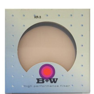 【玖華攝影器材】新品特價出清 B+W KR3 (81C) 調色溫鏡片 冷色鏡 色溫鏡 冷色調 含稅開發票