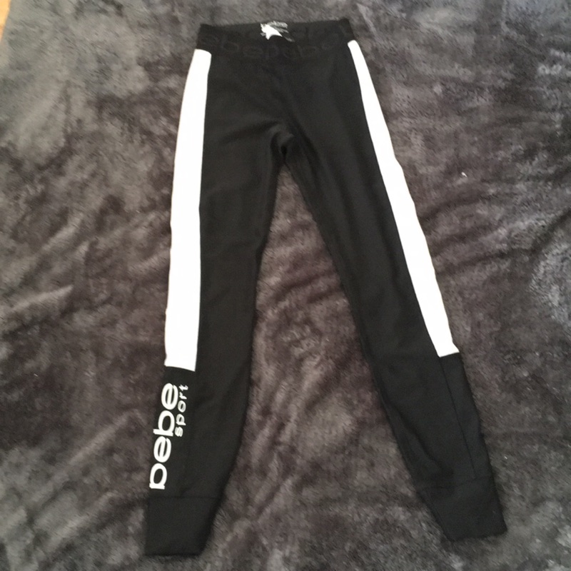 二手/Bebe sport 緊身運動褲legging(xs號）