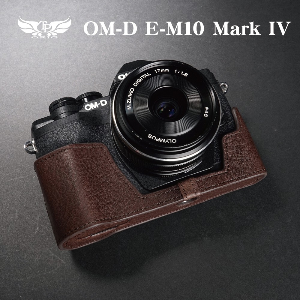 【TP ORIG】相機皮套 適用於 Olympus OM-D E-MI0 mark IV OMD EM10IV 傳統底座