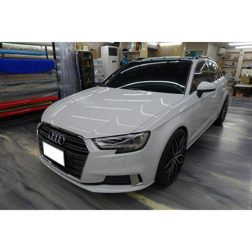 奧迪 Audi A3 8V  A3車頂貼膜 A3車頂包膜 類全景貼膜 A3車燈犀牛皮 A3車頂架貼膜 A3貼膜