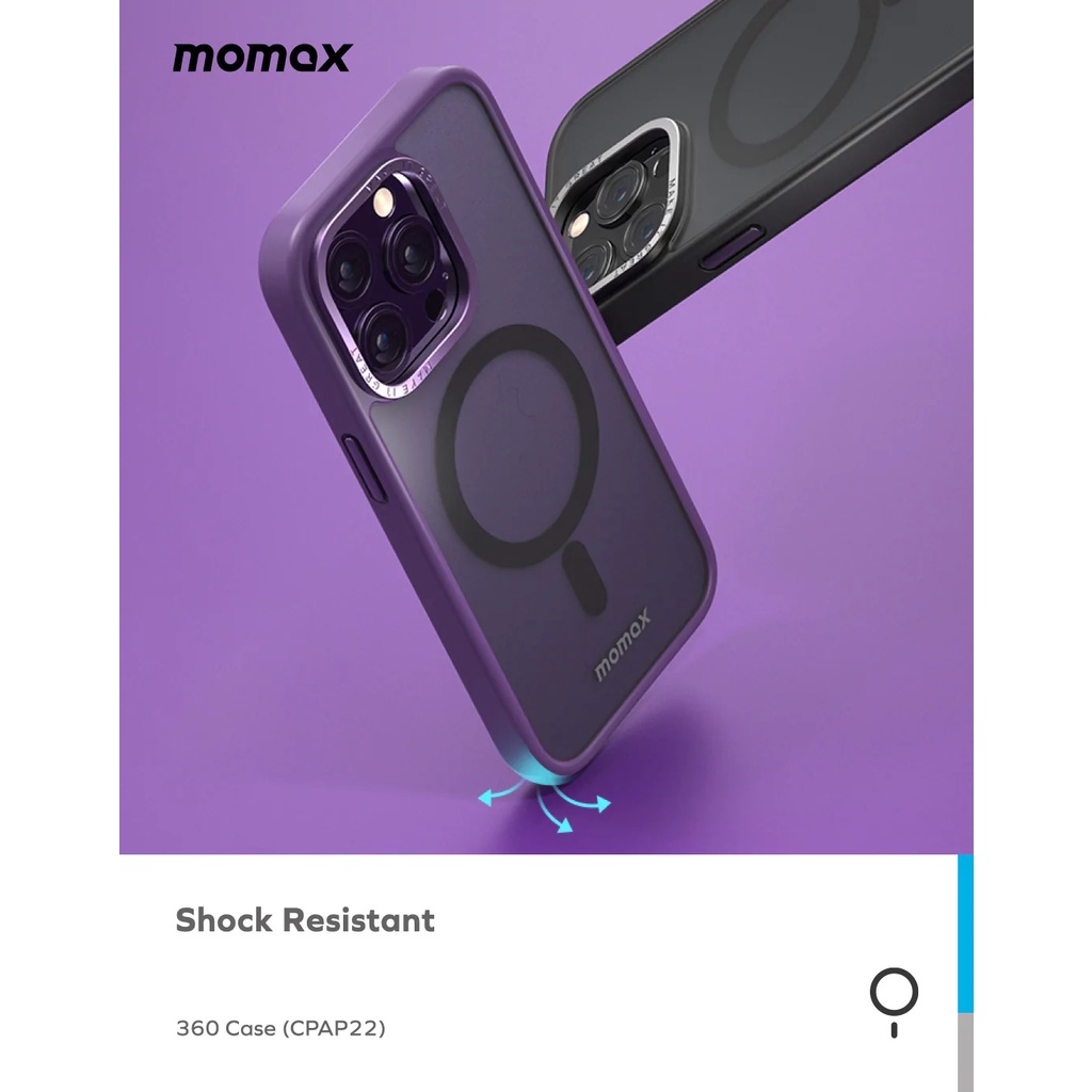 Momax iPhone 14 系列Hybrid Case磁吸保護殼 CPAP22