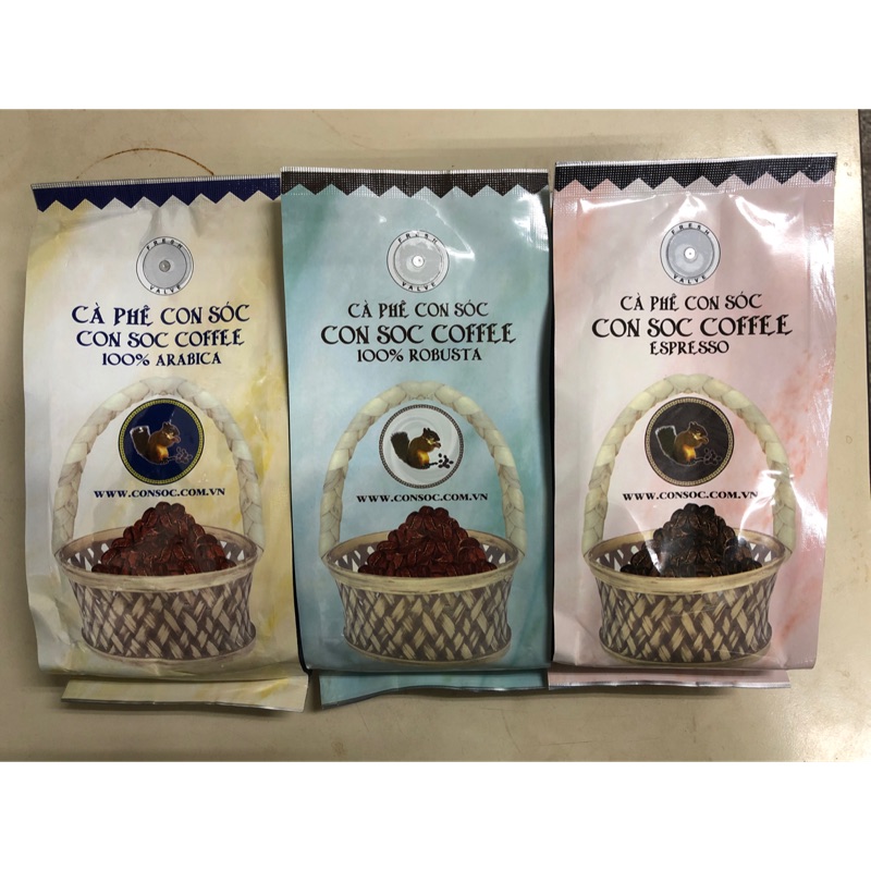 越南知名品牌 松鼠🐿️咖啡豆