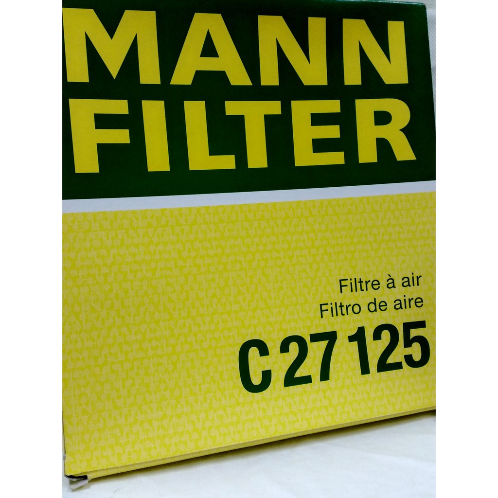 【雞仔機油】MANN C27125 空氣芯 BMW F10 F11 520I 528I