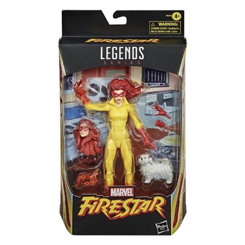 (卡司 正版現貨) Marvel Legends 漫威 傳奇人物組 漫畫版 FIRESTAR 火焰星 6吋 可動完成品