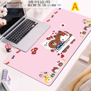 LINE FRIENDS 熊大 兔兔 莎莉鴨 超多款超大 滑鼠墊 60x30CM 止滑墊 置物墊 kitty 凱蒂貓