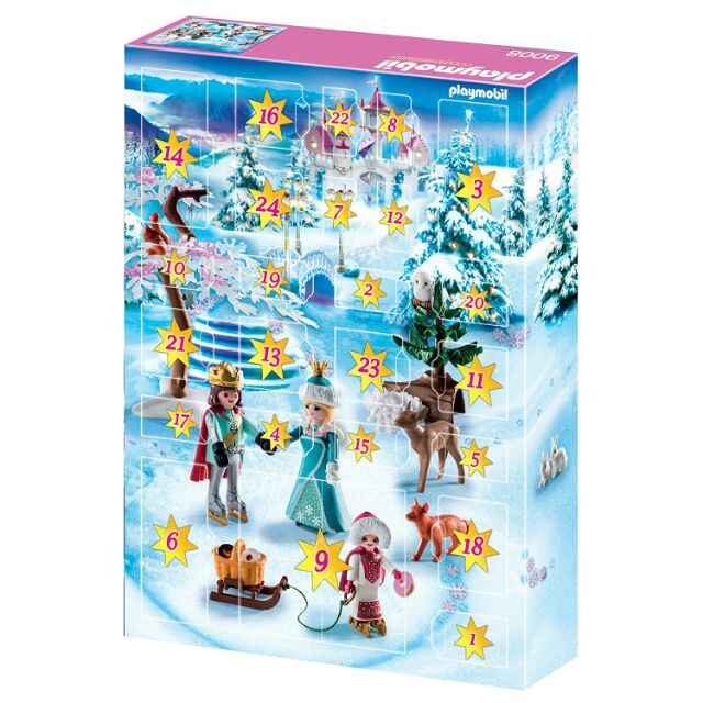 ※‖ 全新現貨 ‖※ 德國playmobil 9008聖誕降臨曆 冰雪公主