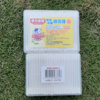 『🎉免運+蝦皮代開發票』菲力家族-[螺旋彩妝]棉花棒200支x2入