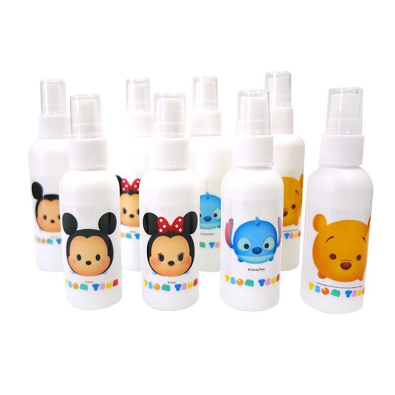 正版 Disney 迪士尼 TSUM  100ml 不透光噴瓶 HDPE 2號 款式隨機