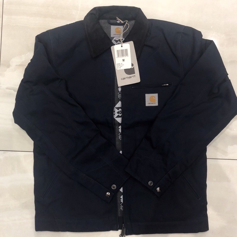 Carhartt WIP Detroit Jacket 底特律夾克 厚 底特律 工裝 外套 深藍色 M號