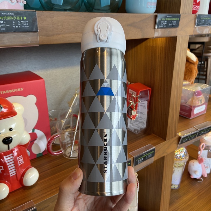 新品💕Starbucks星巴克保溫瓶 膳魔師聯名限量保溫杯 不銹鋼真空保溫瓶咖啡杯 男女情侶隨行杯子水杯