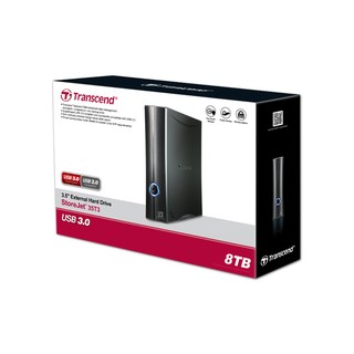 創見 StoreJet 35T3 3.5吋 8TB 行動硬碟(TS8TSJ35T3)