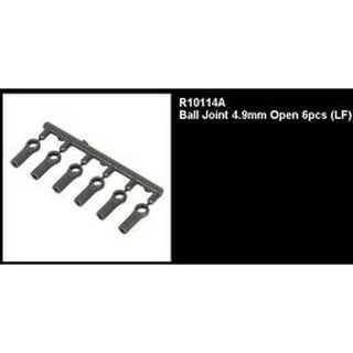 【勤利RC】ARC R10電房車 低阻力 Ball Joint 4.9mm Open 6pcs R10114A