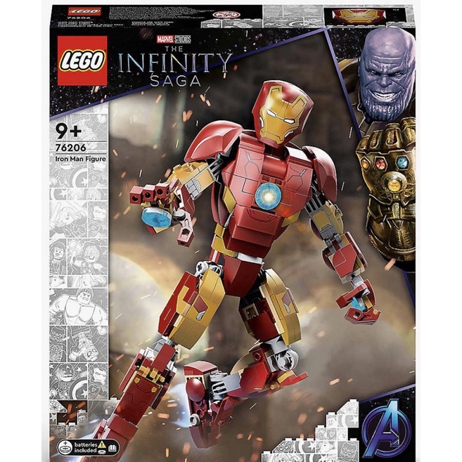 LEGO 樂高 禮物包裝 正版特價中🉐️ 漫威 超級英雄系列 蜘蛛人76146 鋼鐵人 76206 76125