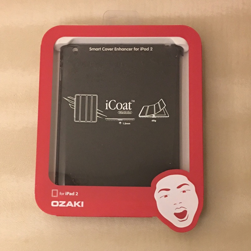 OZAKI i Coat iPad2•iPad3rd•iPad4th透黑背殼