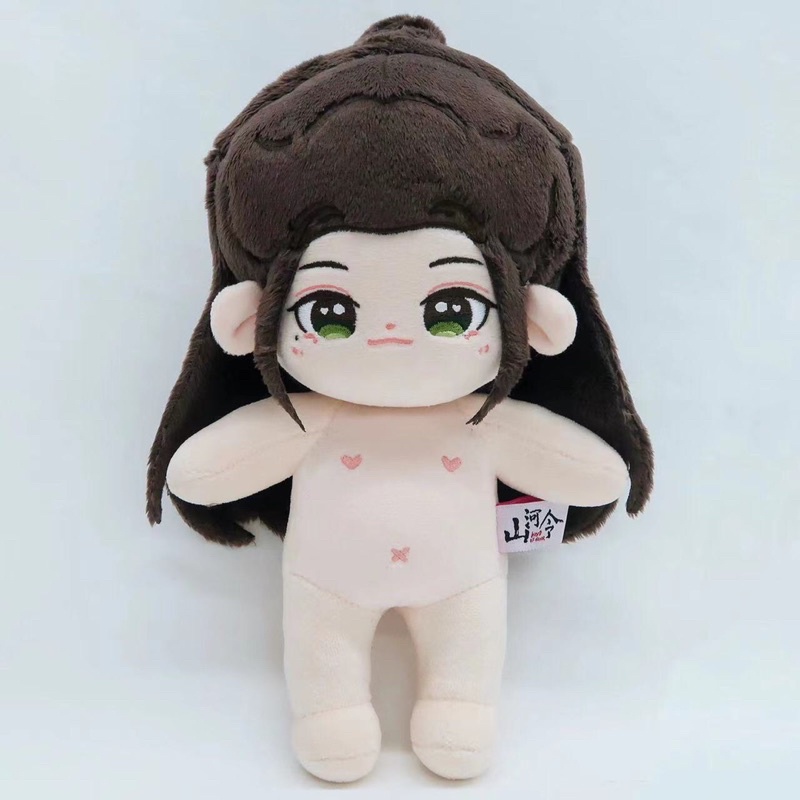 預售山河令周子舒&溫客行20cm普入款一娃一衣官方正版棉花娃娃rua娃吧