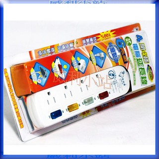 【威利小站】電精靈 PSK-334A 4開4插 延長線 6尺(1.8米) 3蕊2.0 過載自動斷電裝置 臺灣製
