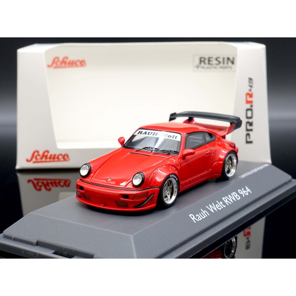 【M.A.S.H】[現貨特價] Schuco 1/43 Porsche 911 (964) RWB red